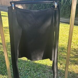 Black Women's Off The Shoulder Long Sleeve